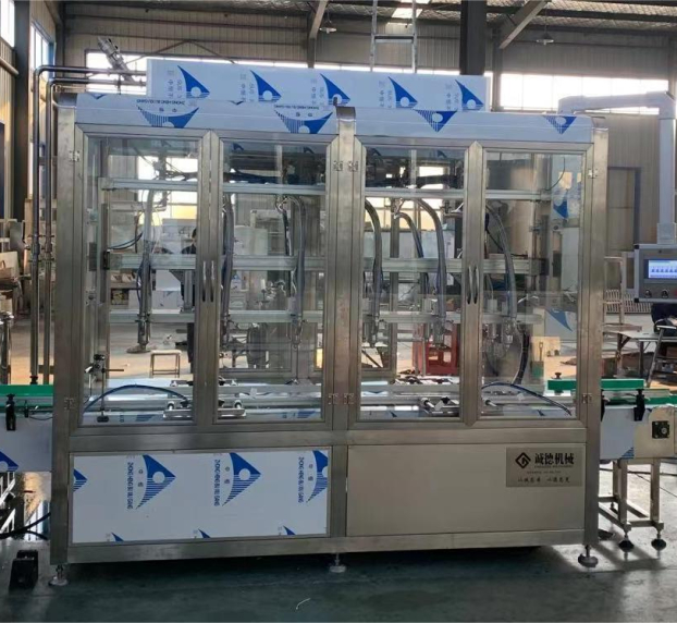 Máy chiết rót cân theo trọng lượng tự động cho thùng 10-20L