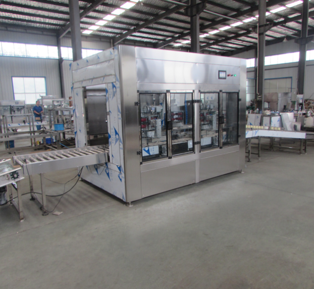 Máy chiết rót cân theo trọng lượng tự động cho thùng 200L