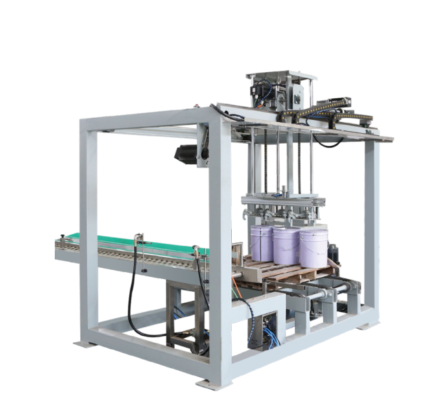 Robot xếp pallet theo khung