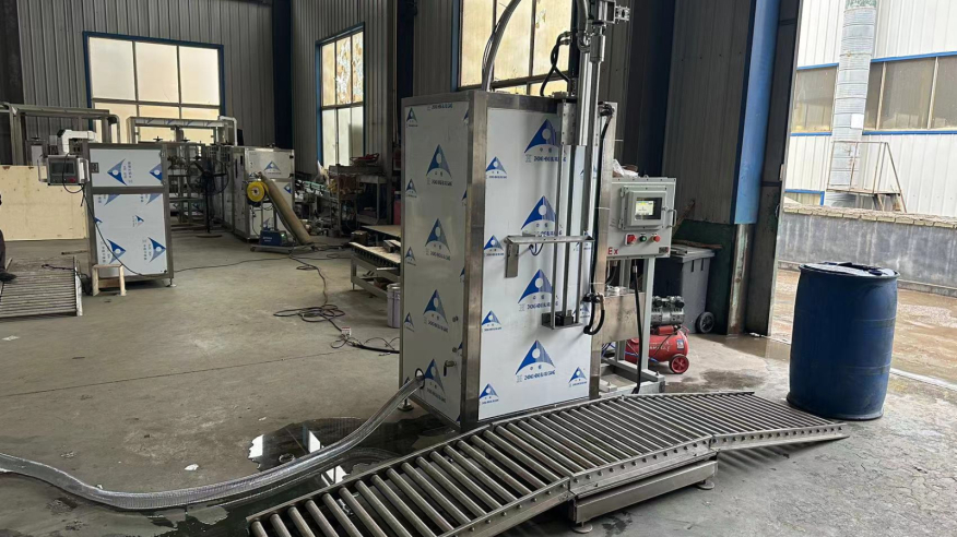 Máy chiết rót định lượng bán tự động 200L