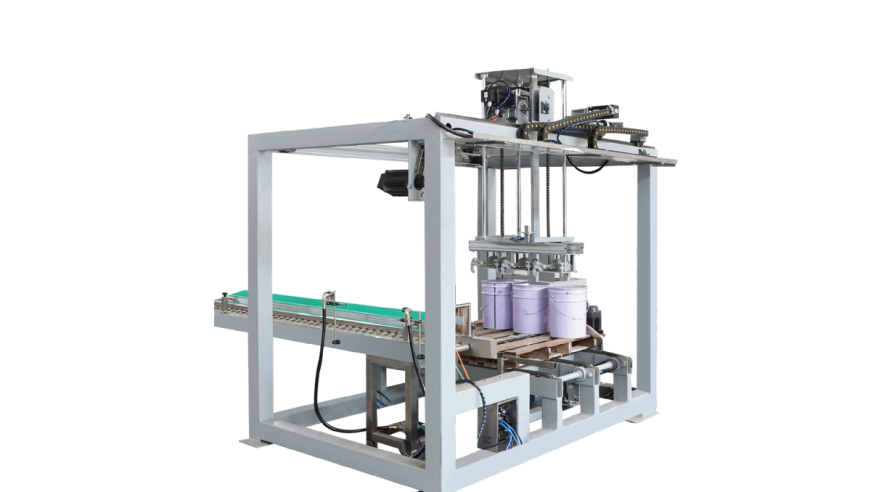 Robot xếp pallet theo khung