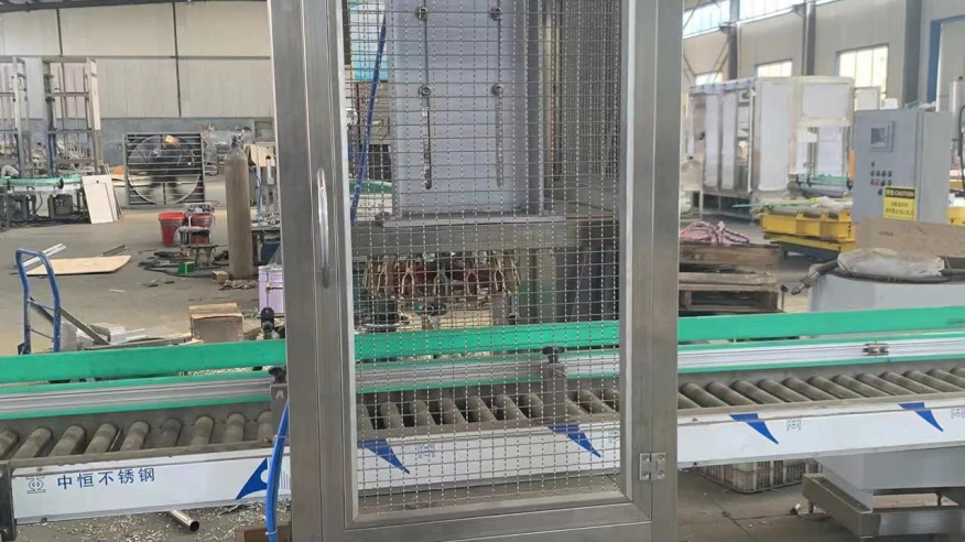 Máy đóng thùng sắt tự động